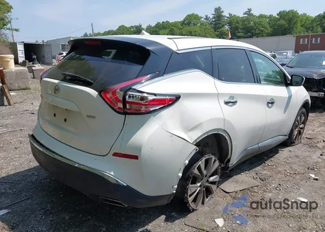 2016 Nissan Murano S from USA, damaged, VIN 5N1AZ2MH3GN105002